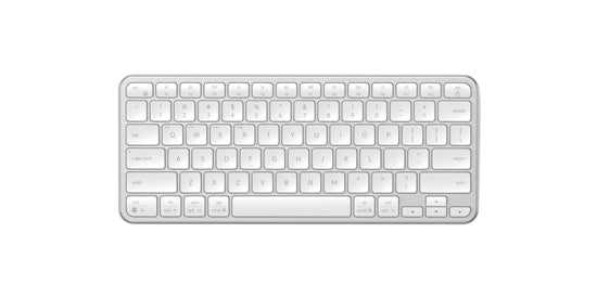 Clavier QWERTY sans fil SLIM EX1 Silver