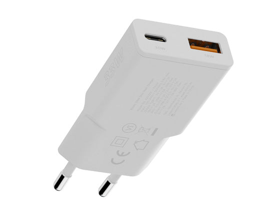 Chargeur Go2 SlimLine 33W Blanc