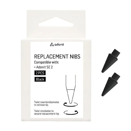 Pointe de remplacement SE 2 Noir