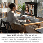 Moniteur Clarity Pro 27" UHD 4K avec alimentation 65 W et webcam