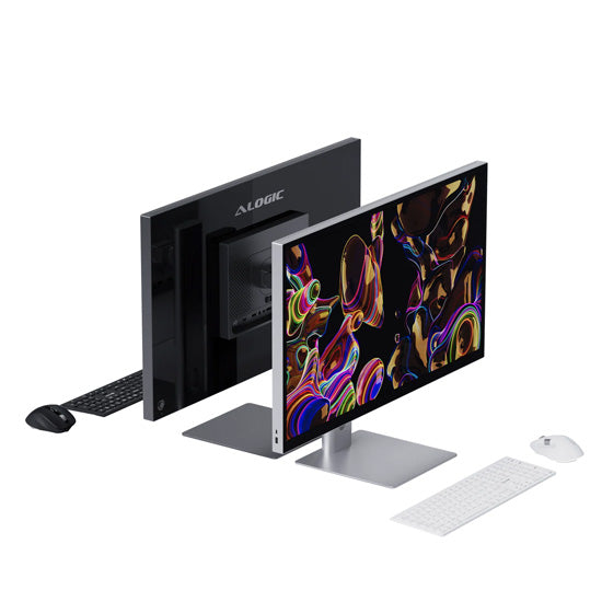 Moniteur d’accueil 32’’ 4K UHD Aspekt avec charge USB 145 W Space Grey Matte