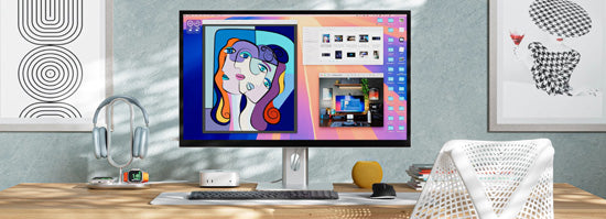 Moniteur d’accueil 32’’ 4K UHD Aspekt avec charge USB 145 W Space Grey Matte