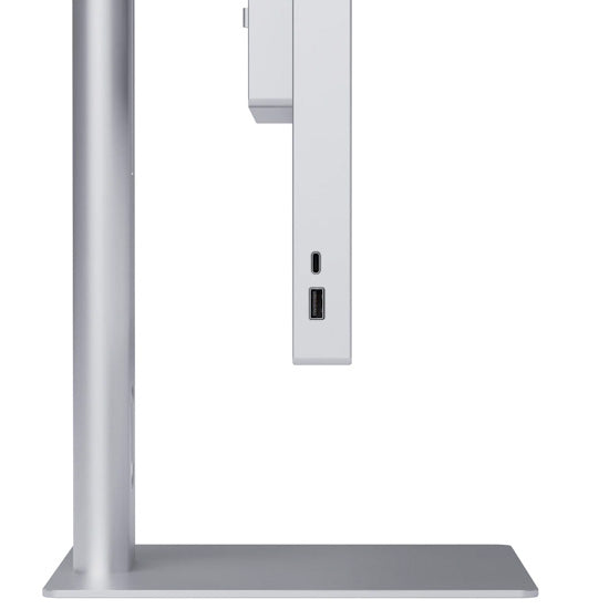 Moniteur d’accueil 32’’ 4K UHD Aspekt avec charge USB 145 W Silver Matte