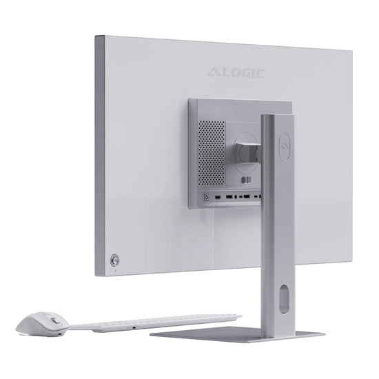 Moniteur d’accueil 32’’ 4K UHD Aspekt avec charge USB 145 W Silver Matte