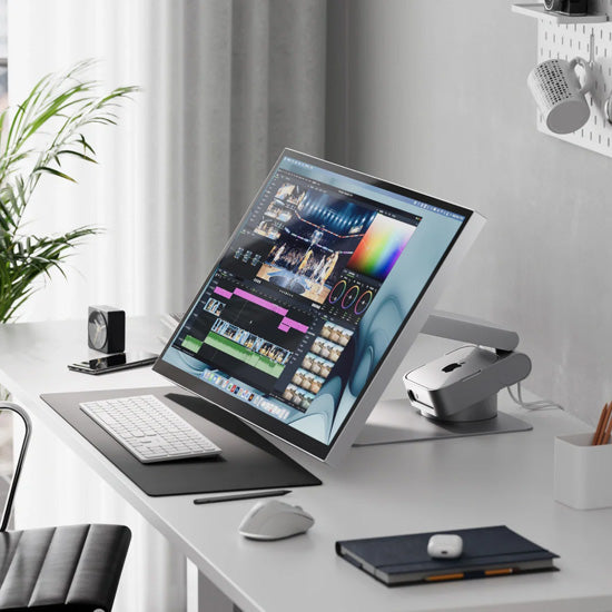 Moniteur Aspekt Touch 32" 4K avec écran tactile et charge USB 145 W Space Grey Matt