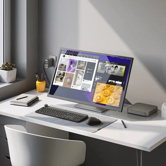 Moniteur Clarity Fold Touch 32" 4K UHD avec 65W Power Delivery, webcam et support pliable