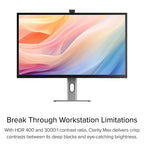 Écran Clarity Max Pro 32" UHD 4K avec alimentation USB-C et webcam