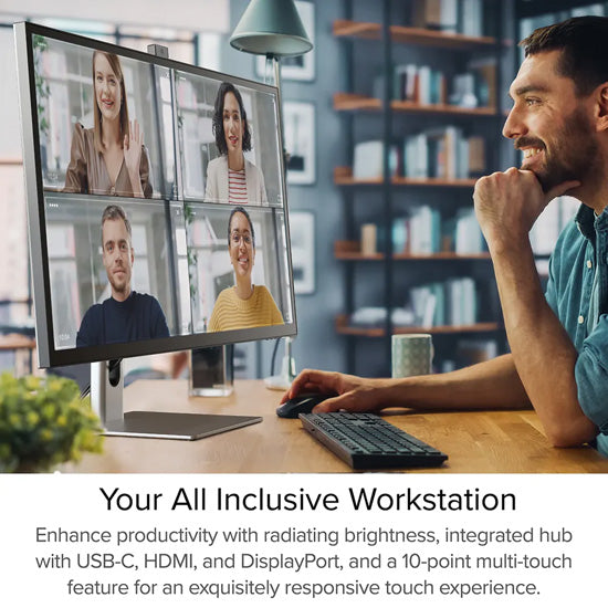 Écran Clarity Max Pro 32" UHD 4K avec alimentation USB-C et webcam