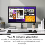 Moniteur Clarity Max 32" UHD 4K avec alimentation USB-C