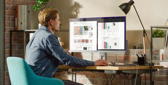 Moniteur 34" EDGE 21:9 QHD 100Hz avec USB-C et Power Delivery 90W Silver