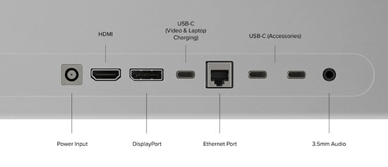 Moniteur LCD 5K EDGE 40" avec Power Delivery 90W Silver