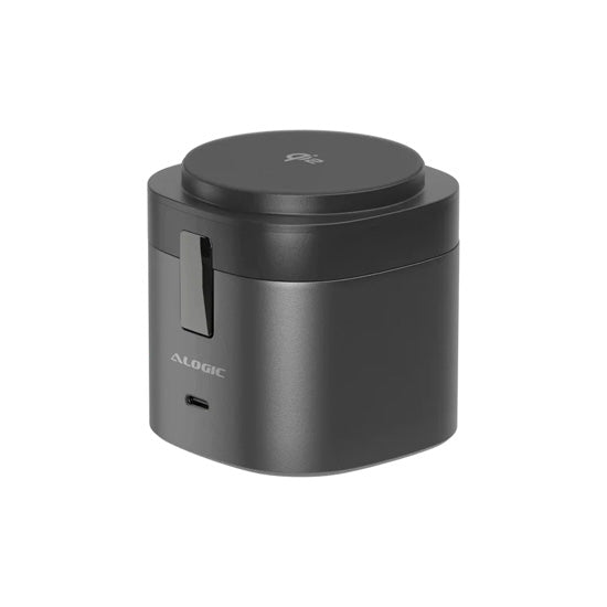 PowerPod support de charge rapide sans fil Qi2 4-en-1 Noir