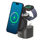 PowerPod support de charge rapide sans fil Qi2 4-en-1 Noir