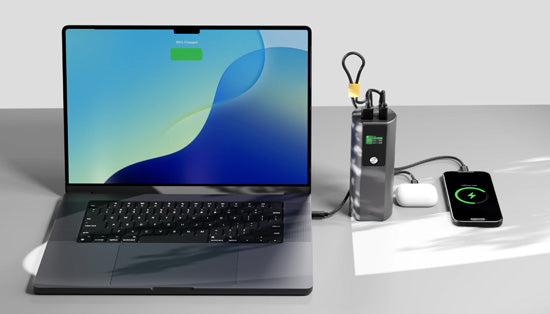 Ark Pro Power Bank 27 600 mAh – Charge USB 160W + Câble USB-C 50 cm