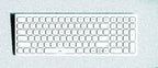 Clavier AZERTY sans fil rechargeable USB-C Echelon Compact Blanc