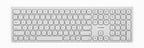 Clavier AZERTY sans fil rechargeable USB-C Echelon Blanc