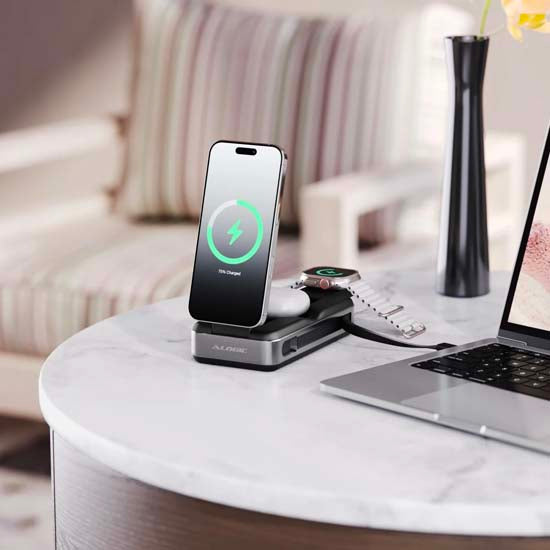 Batterie externe 6-en-1 Roam 21 000 mAh Qi2 USB-C 100W