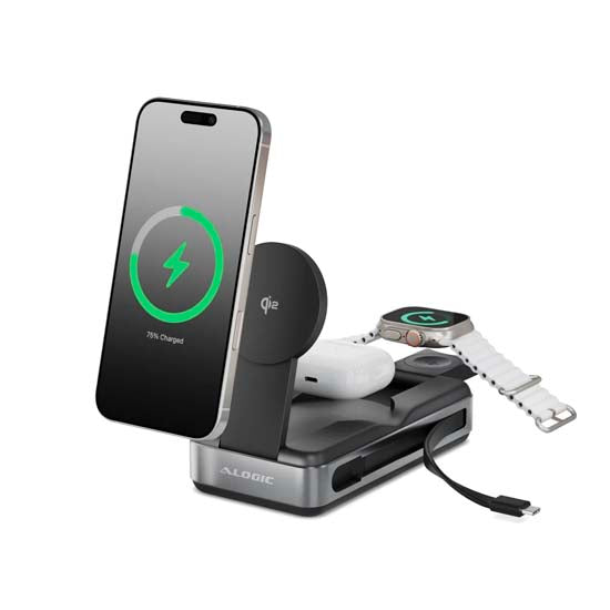 Batterie externe 6-en-1 Roam 21 000 mAh Qi2 USB-C 100W