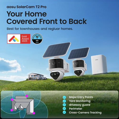 Caméra solaire T2 Pro
