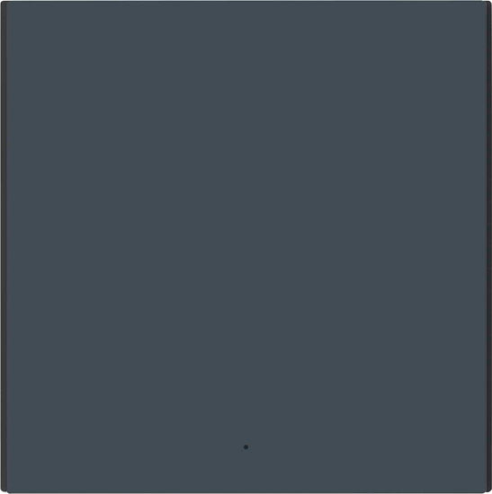 Interrupteur mural intelligent H1 (sans neutre, simple bouton) Gris