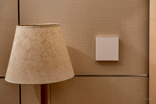 Interrupteur mural intelligent H1 (sans neutre, simple bouton) Blanc