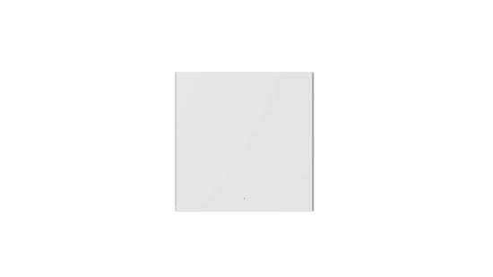 Interrupteur mural intelligent H1 (sans neutre, simple bouton) Blanc