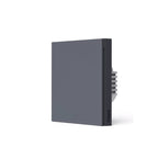 Interrupteur mural intelligent H1 (sans neutre, simple bouton) Gris