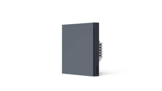 Interrupteur mural intelligent H1 EU (sans neutre, double bouton) Gris