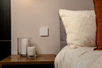 Interrupteur mural intelligent H1 EU (sans neutre, double bouton) Blanc