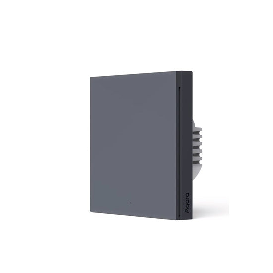 Interrupteur mural intelligent H1 EU (avec neutre, simple bouton) Gris