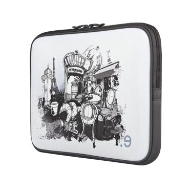 LA robe MBP 13 (non USB-C) I Lov Paris Blue Morning