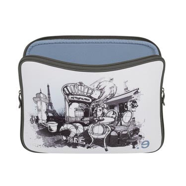 LA robe MBP 13 (non USB-C) I Lov Paris Blue Morning