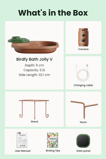 Baignoire pour oiseaux Jolly V IA