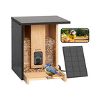 Feeder Bamboo AI gratuite à vie avec énergie solaire