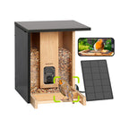Feeder Bamboo AI gratuite à vie avec énergie solaire