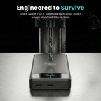 Batterie Magnétique SolidSafe™ Solid-State 10.000mAh Noir