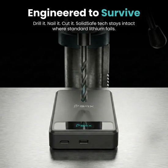 Batterie Magnétique SolidSafe™ Solid-State 10.000mAh Noir