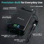 Batterie Magnétique SolidSafe™ Solid-State 10.000mAh Noir