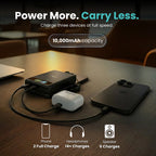 Batterie Magnétique SolidSafe™ Solid-State 10.000mAh Noir