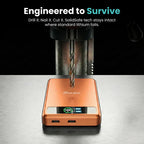 Batterie Magnétique SolidSafe™ Solid-State 10.000mAh Orange