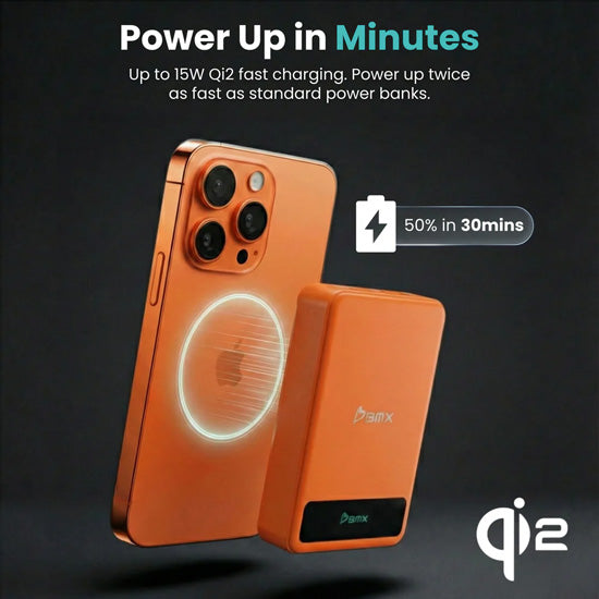 Batterie Magnétique SolidSafe™ Solid-State 10.000mAh Orange