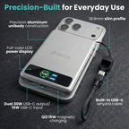 Batterie Magnétique SolidSafe™ Solid-State 10.000mAh Silver