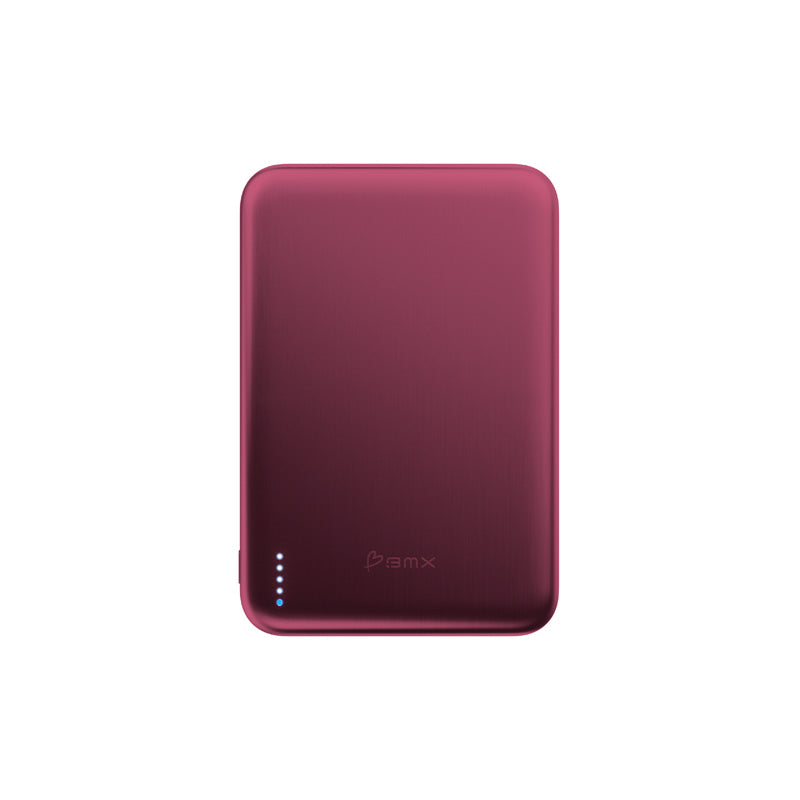 Batterie Magnétique SolidSafe™ Air Titanium 5000mAh Qi2 Burgundy
