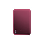 Batterie Magnétique SolidSafe™ Air Titanium 5000mAh Qi2 Burgundy