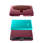 Batterie Magnétique SolidSafe™ Air Titanium 5000mAh Qi2 Burgundy