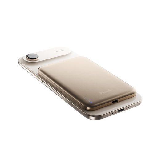 Batterie Magnétique SolidSafe™ Air Titanium 5000mAh Qi2 Gold