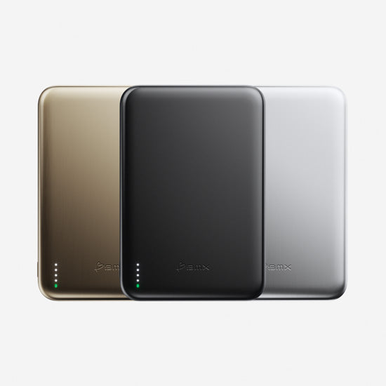 Batterie Magnétique SolidSafe™ Air Titanium 5000mAh Qi2 Gold