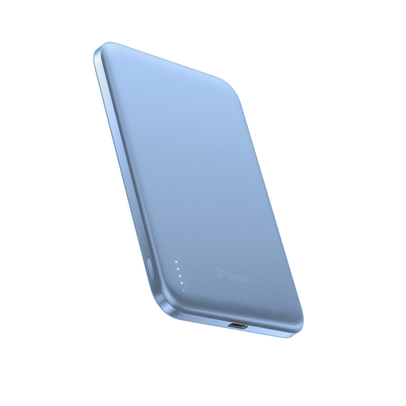 Batterie Magnétique SolidSafe™ Air Titanium 5000mAh Qi2 Glacier
