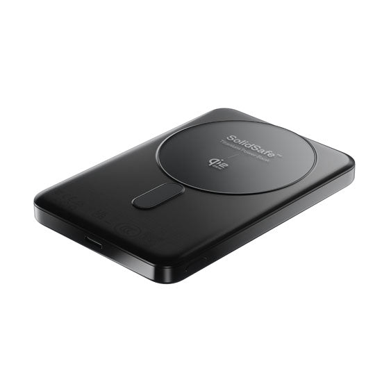 Batterie Magnétique SolidSafe™ Air Titanium 10 000mAh Qi2.2 Black