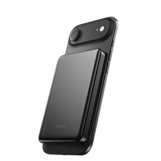 Batterie Magnétique SolidSafe™ Air Titanium 10 000mAh Qi2.2 Black